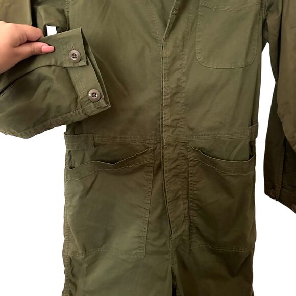 ALEX MILL Utility Style Long Sleeve Romper‎ Sz Small - Picture 2 of 4